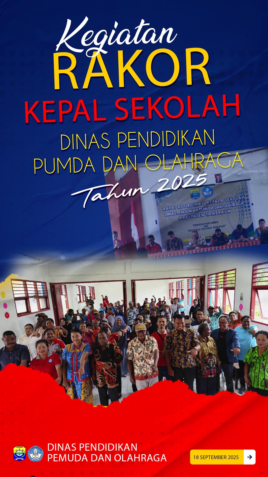 Rakor Kepala Sekolah 2025