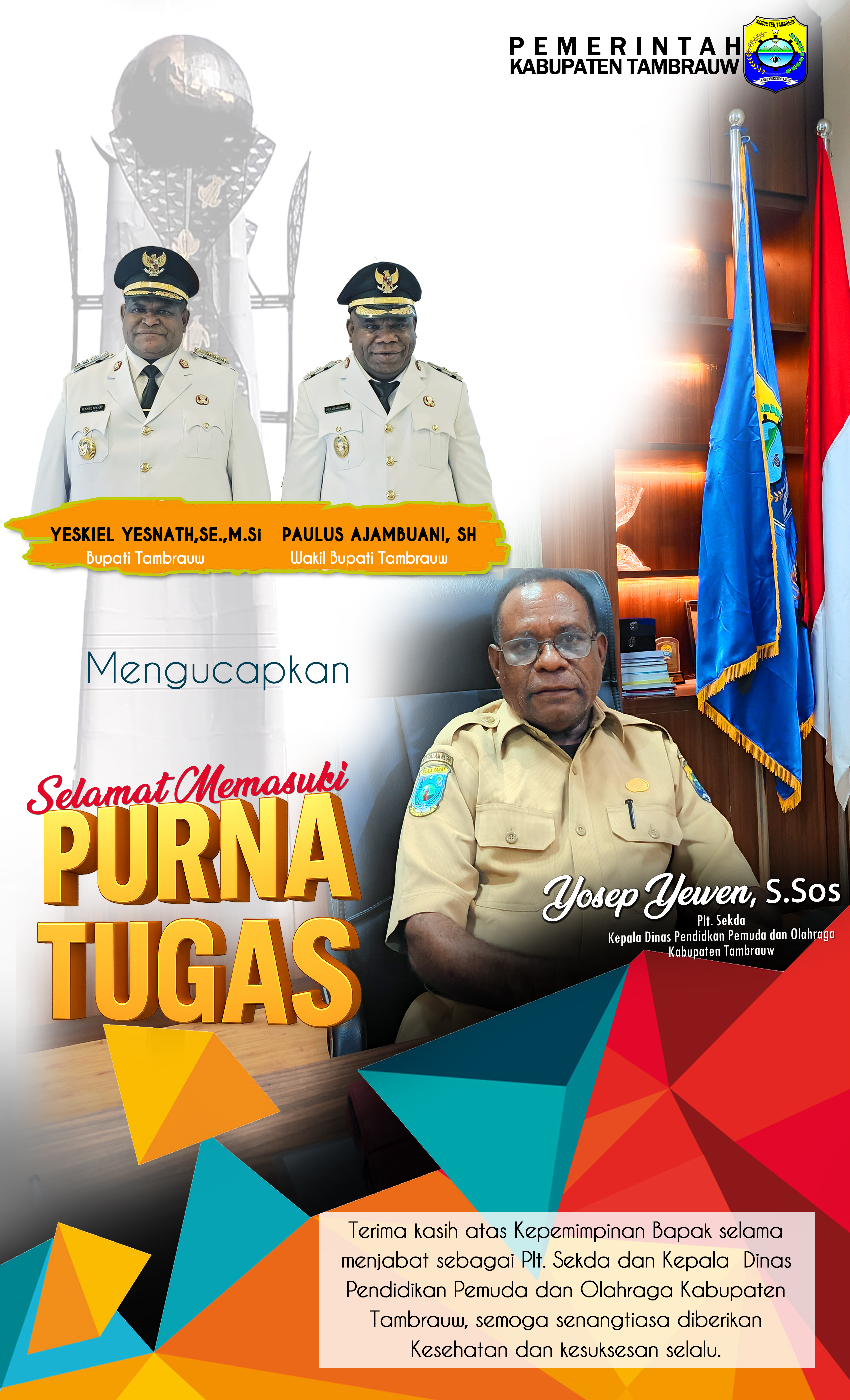 Ucapan Purna Tugas