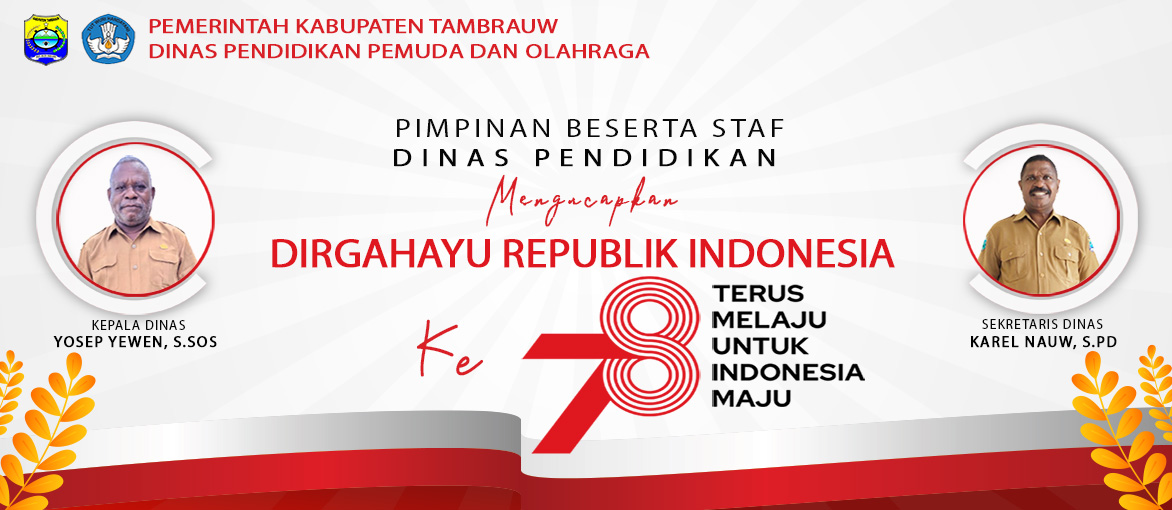 DIRGAHAYU REPUBLIK INDONESIA KE 78